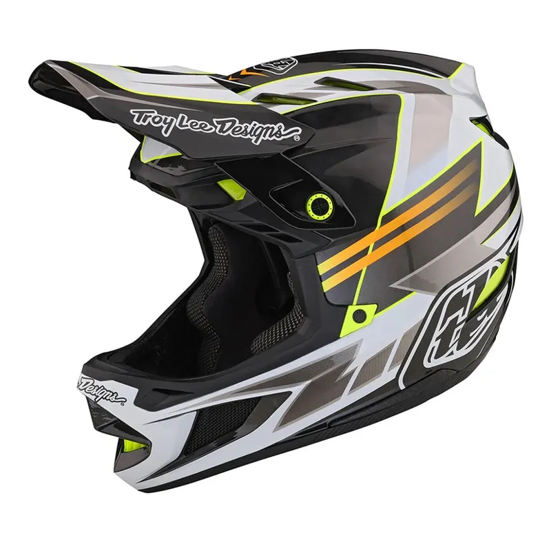 Troy Lee Designs D4 Carbon MIPS Helmet Saber Grey 